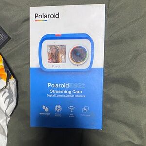 Polaroid Blue and White iD922 Streaming Cam Box